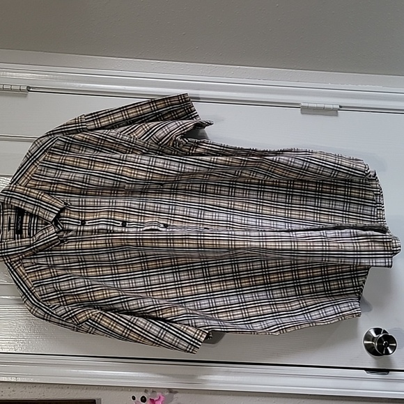 Nautica Men's Shortsleeve Plaid Shirt Size XXL - Picture 1 of 6